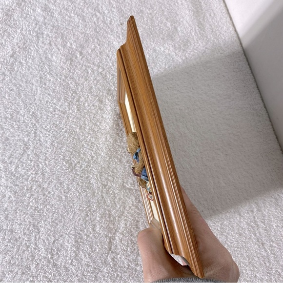 Vintage Cherison Hand Crafted Hand Painted Framed 3D Teddy Bear Wall Art - Picture 8 of 13